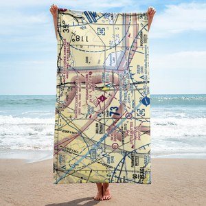 Rosamond Skypark Airport (L00) VFR Sectional Towel