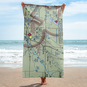 Rosser Ranch Airport (10F) VFR Sectional Towel