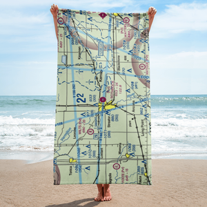 Rothrock Airport (54IL) VFR Sectional Towel
