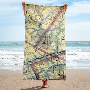 Round Valley Airport (O09) VFR Sectional Towel