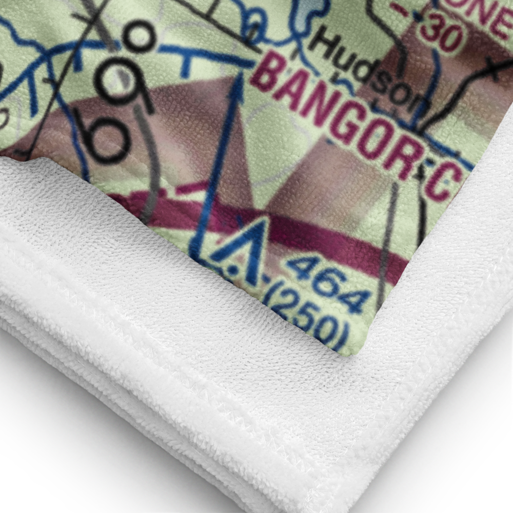 Ruby Field (ME32) VFR Sectional Towel 