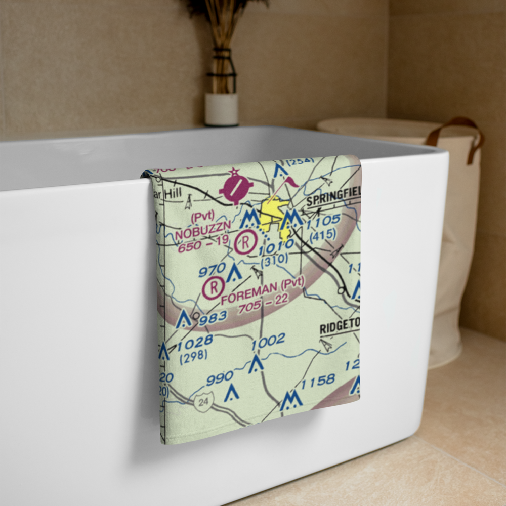 Ruckman Field (36TN) VFR Sectional Towel 