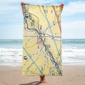 Ruff Airport (MT34) VFR Sectional Towel