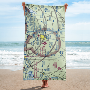 Rusk County Airport (RFI) VFR Sectional Towel