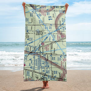 Russell Airport (IS52) VFR Sectional Towel