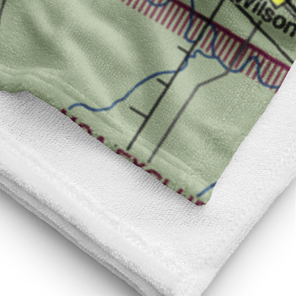 Russell Municipal Airport (RSL) VFR Sectional Towel 