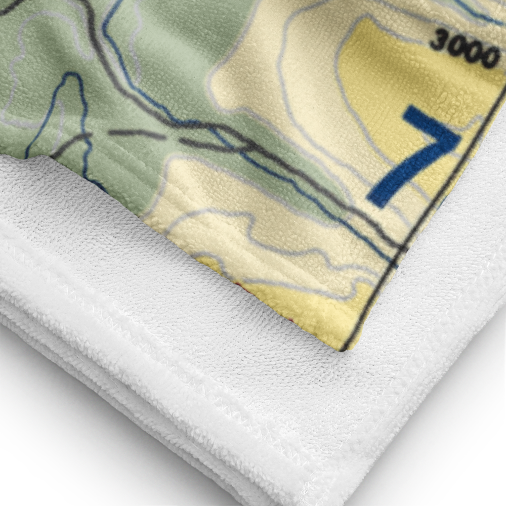 Rustic Wilderness Airport (02AK) VFR Sectional Towel 