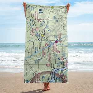 Rutherford Airport (28WI) VFR Sectional Towel