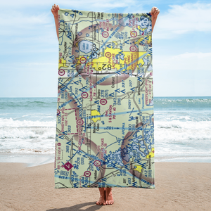 S & S Avion Ranch Airport (31FA) VFR Sectional Towel