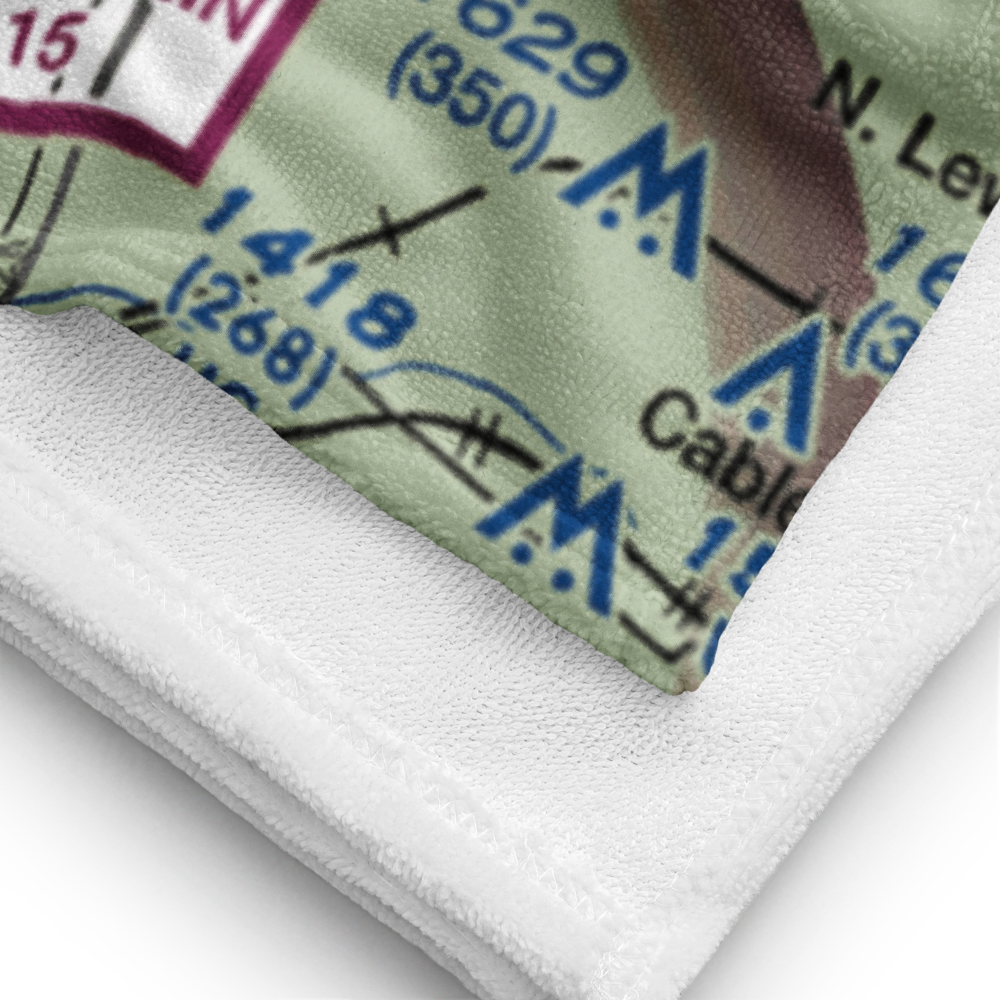 S and S Field (1OH1) VFR Sectional Towel 