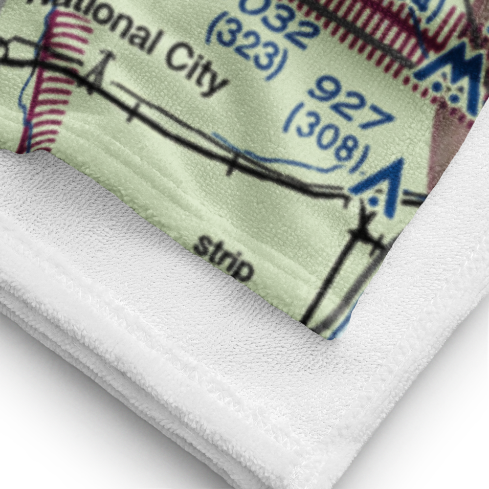 Sage Lake Seaplane Base (M47) VFR Sectional Towel 