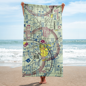 Saginaw County H.W. Browne Airport (HYX) VFR Sectional Towel