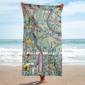 Salem Lakefront Airport (OH27) VFR Sectional Towel