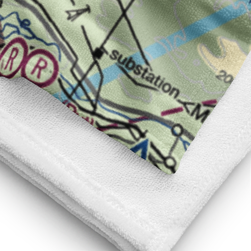 Salem Municipal Airport/McNary Field (SLE) VFR Sectional Towel 