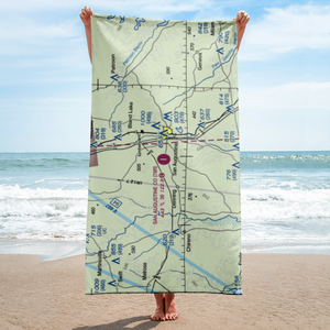 San Augustine County Airport (78R) VFR Sectional Towel
