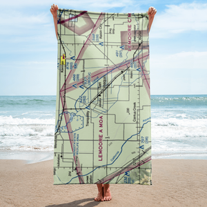 San Joaquin Airport (CA32) VFR Sectional Towel