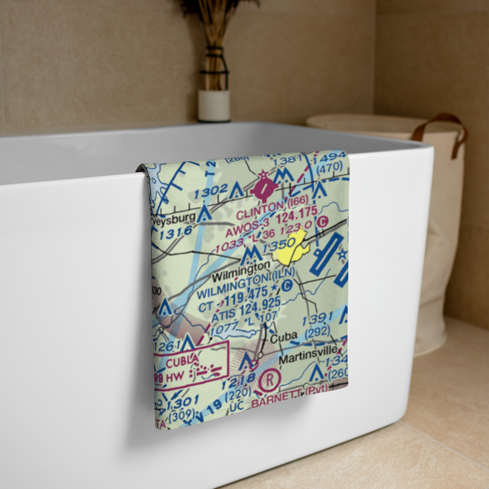 San Mar Gale Airport (US-0047) VFR Sectional Towel 