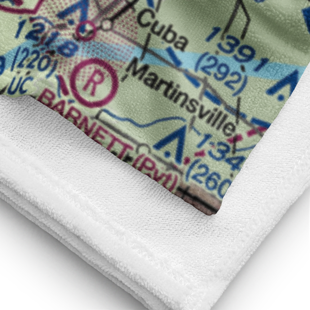 San Mar Gale Airport (US-0047) VFR Sectional Towel 