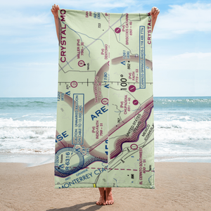 San Pedro Ranch Airport (97TX) VFR Sectional Towel