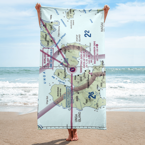 Sand Point Airport (SDP) VFR Sectional Towel