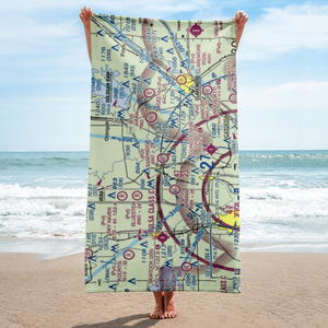 Sand Ridge Airpark Inc Airport (OK94) VFR Sectional Towel