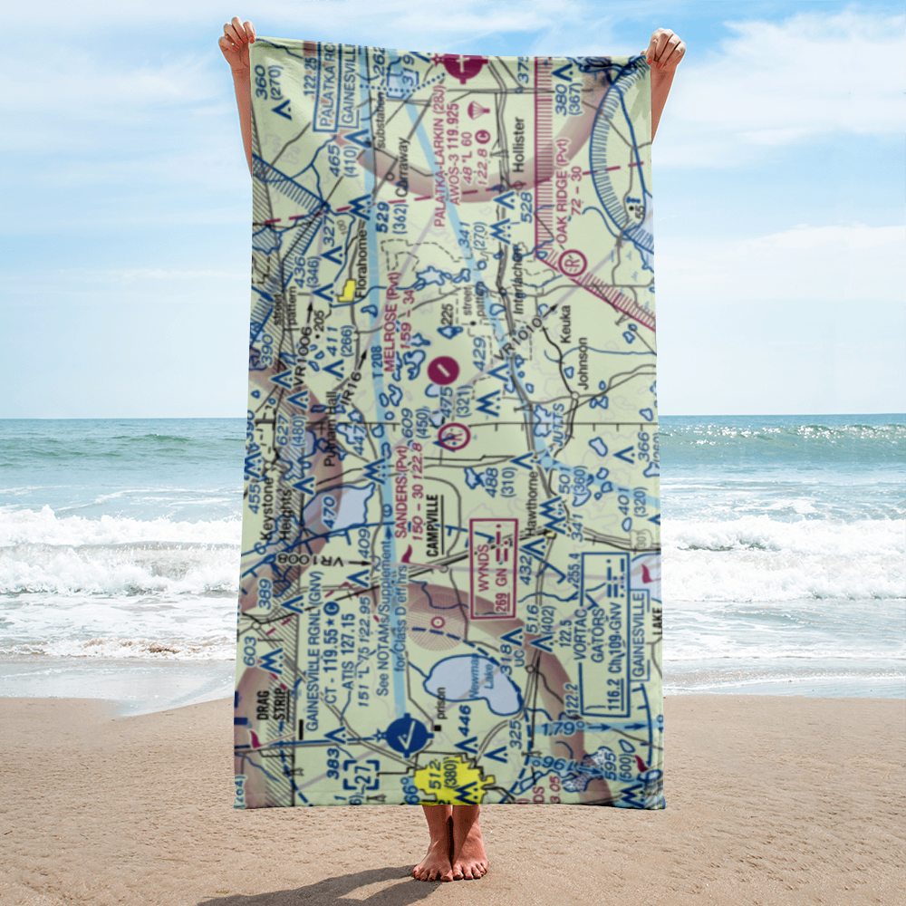 Sanders Ranch Airport (39FA) VFR Sectional Towel 