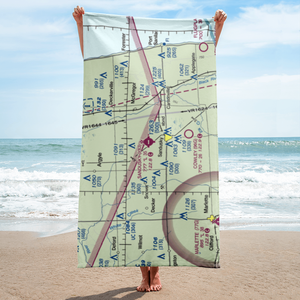 Sandusky City Airport (Y83) VFR Sectional Towel