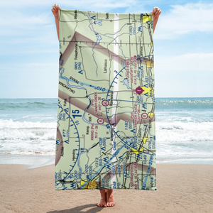 Sandy Creek Ranch Airfield (TX47) VFR Sectional Towel