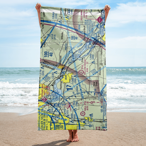 Sandy Flats Airport (MN55) VFR Sectional Towel