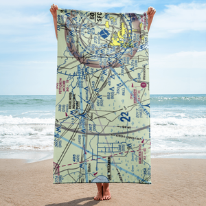 Sandy Run Acres Airport (9NC6) VFR Sectional Towel