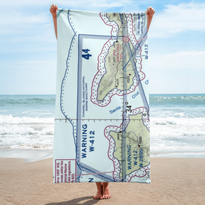 Santa Cruz Island Airport (SZN) VFR Sectional Towel