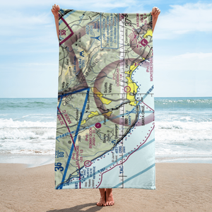 Santa Cruz Sky Park (SRU) VFR Sectional Towel