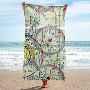 Sawyer Field (29MI) VFR Sectional Towel