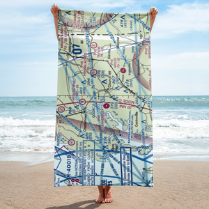 Saxon Farms Airport (MD91) VFR Sectional Towel