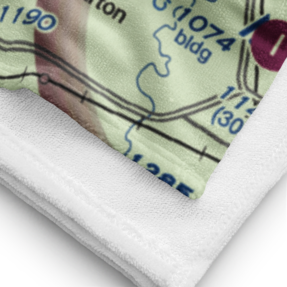 Schaller Airport (27OH) VFR Sectional Towel 