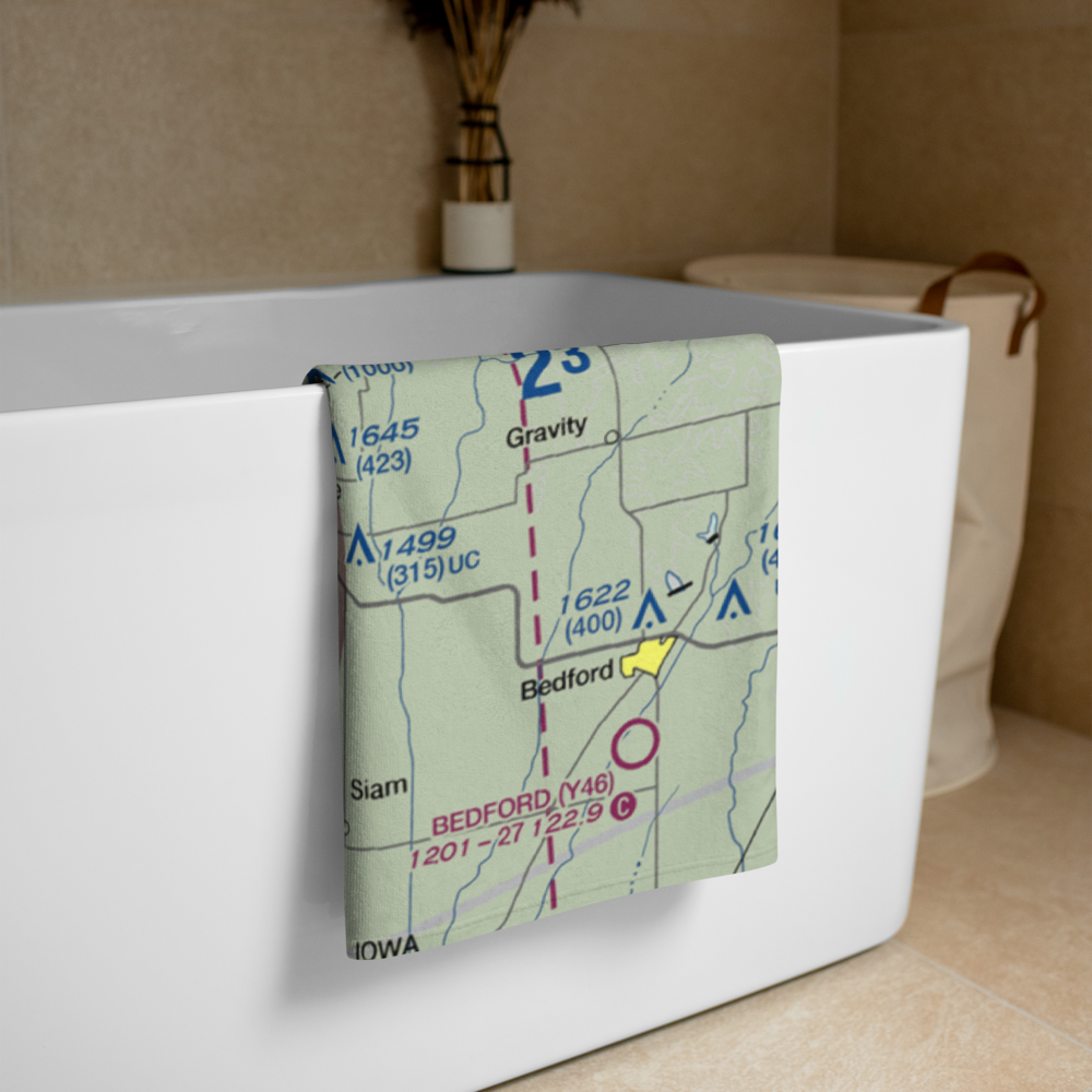 Schenck Field (ICL) VFR Sectional Towel 