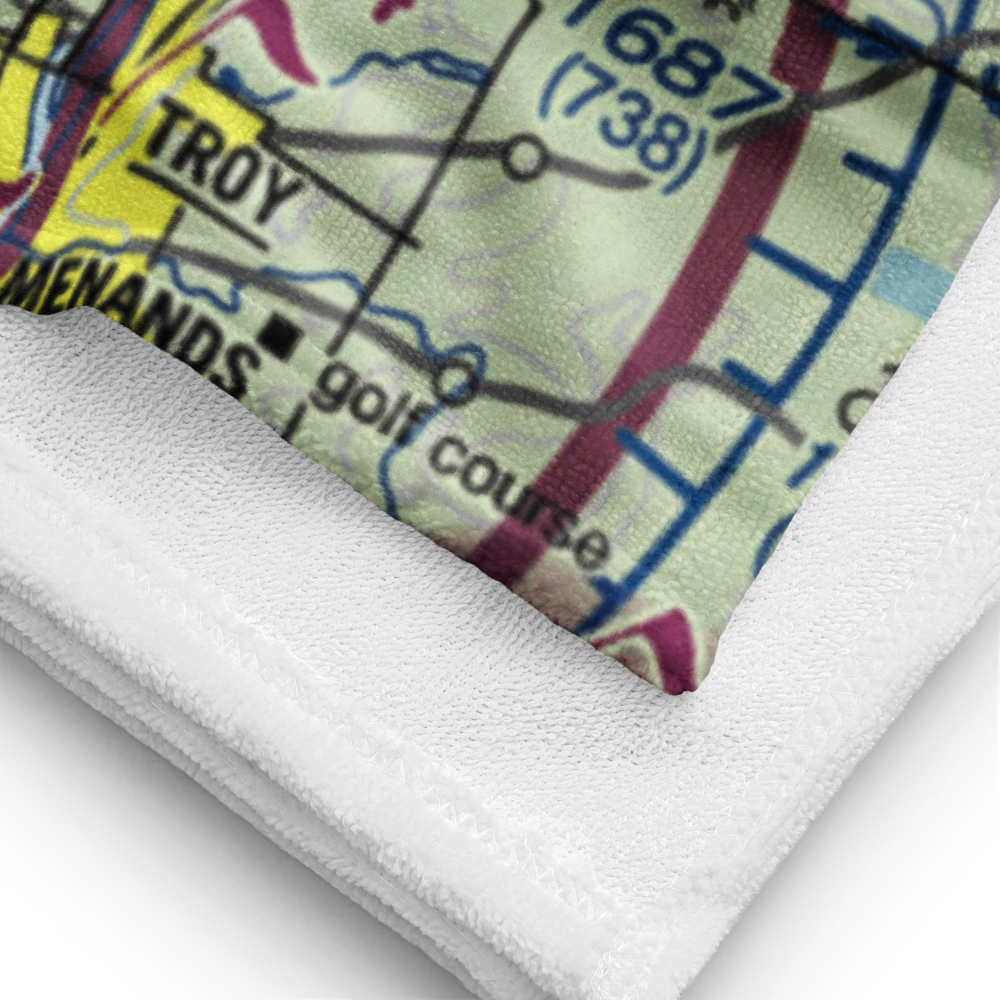 Schenectady County Airport (SCH) VFR Sectional Towel 