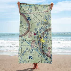 Schiff Airport (TN80) VFR Sectional Towel