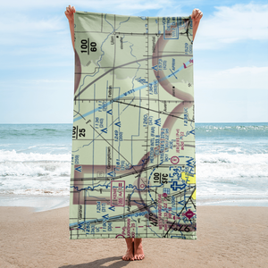 Schjeldrup Airport (MY64) VFR Sectional Towel