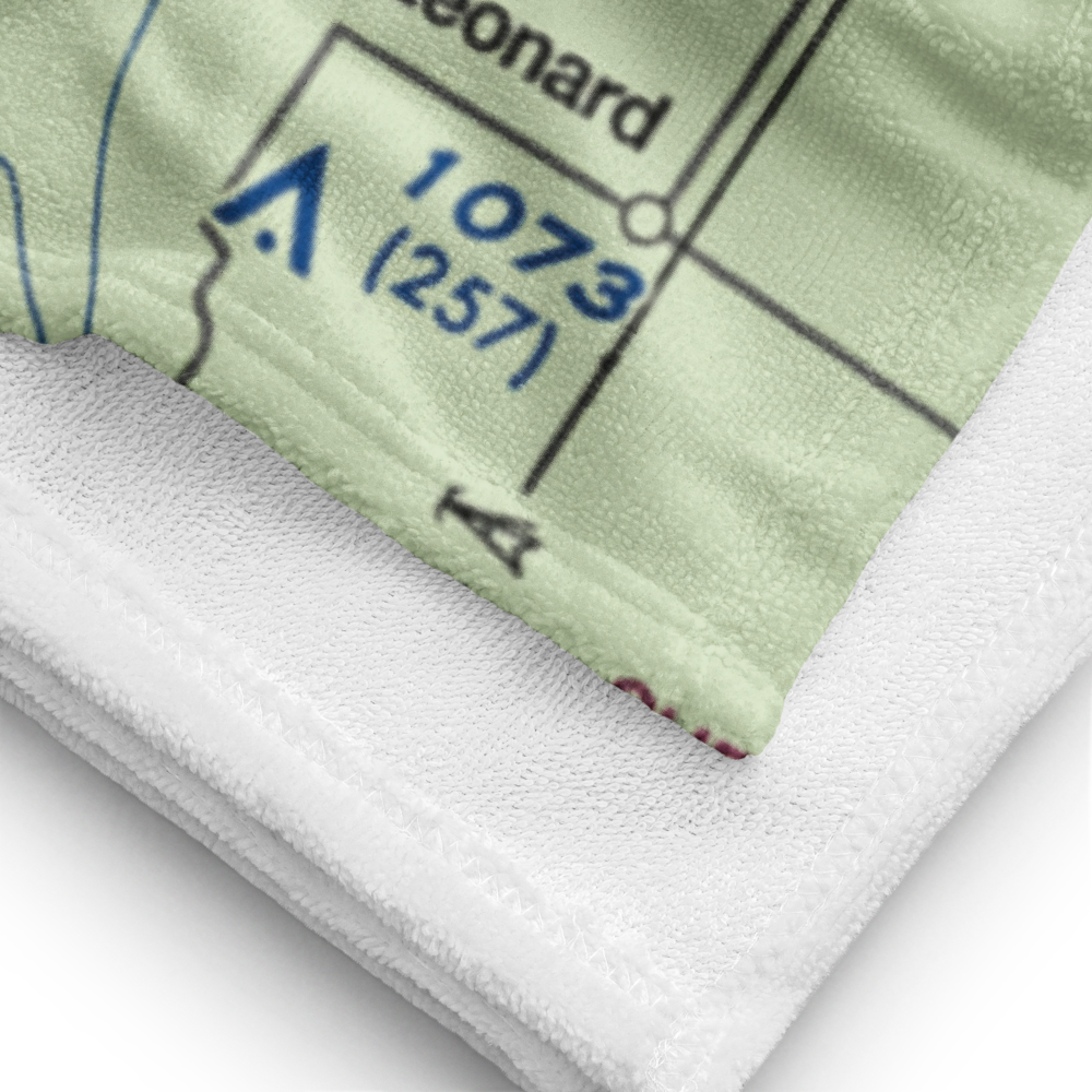Schneider Field (4MO3) VFR Sectional Towel 