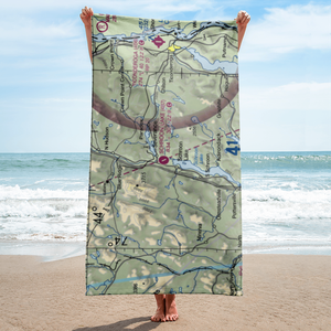 Schroon Lake Airport (4B7) VFR Sectional Towel