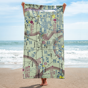 Schulze's Airport (69OI) VFR Sectional Towel