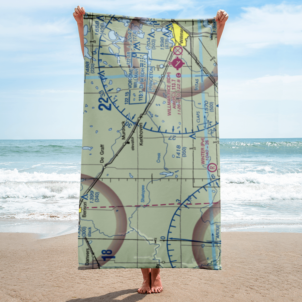 Schwenk Airport (MY19) VFR Sectional Towel 