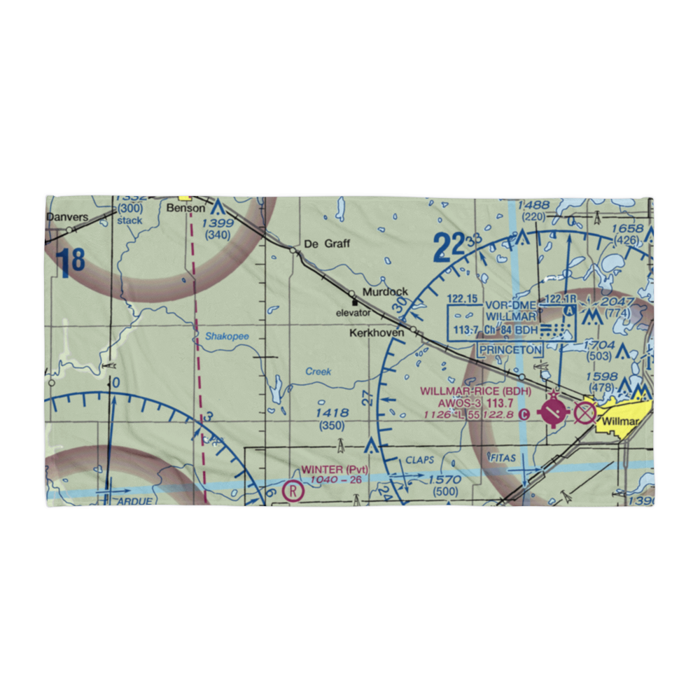 Schwenk Airport (MY19) VFR Sectional Towel 