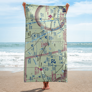 Scott Airstrip (07MI) VFR Sectional Towel