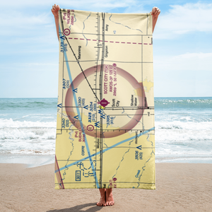 Scott City Municipal Airport (TQK) VFR Sectional Towel