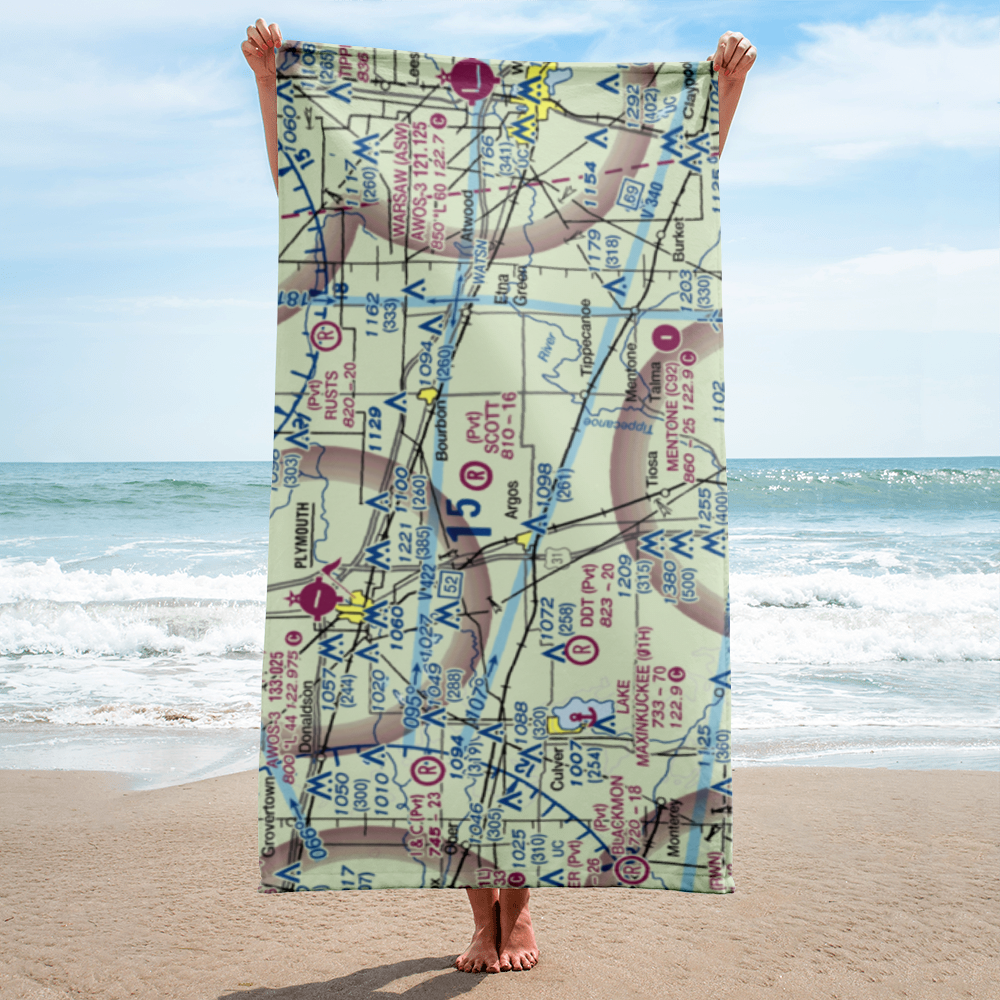 Scott Field (2IN4) VFR Sectional Towel 