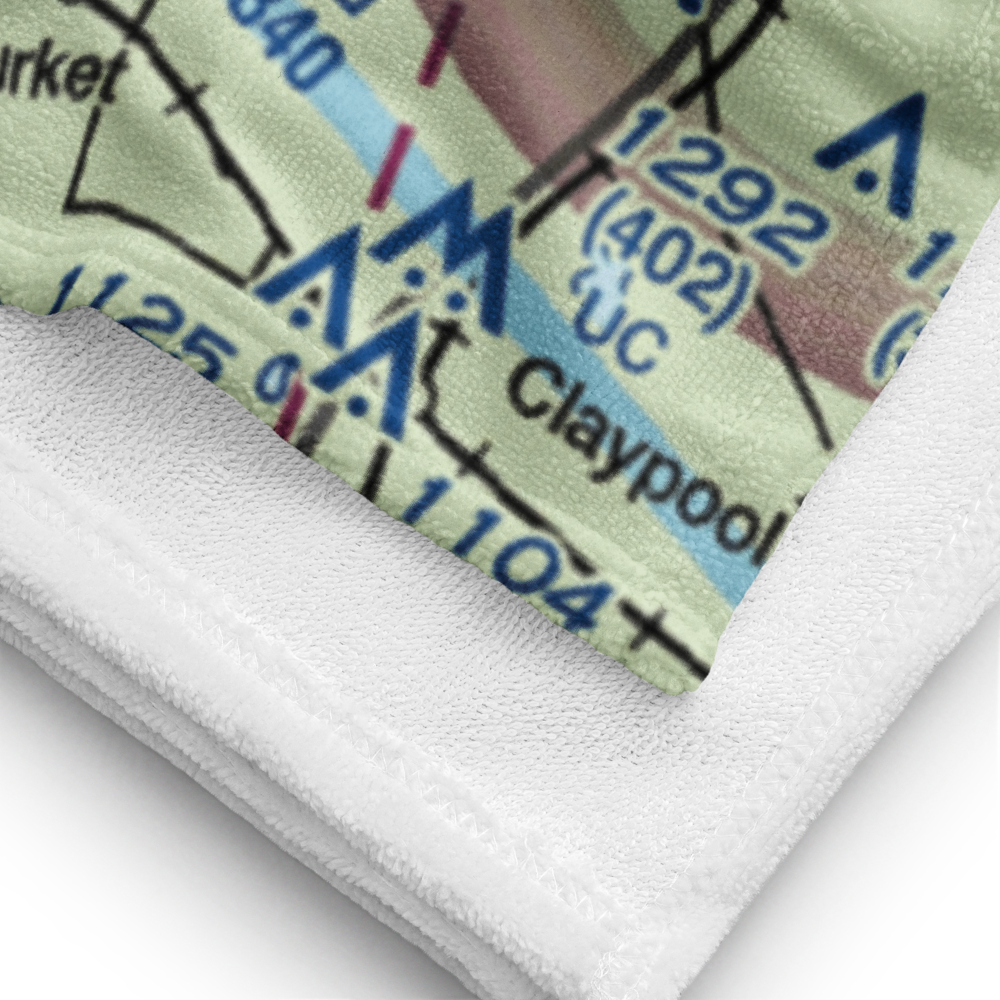 Scott Field (2IN4) VFR Sectional Towel 