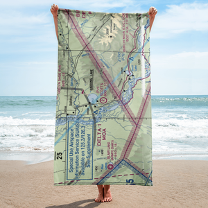 Scotts Airport (0AK0) VFR Sectional Towel