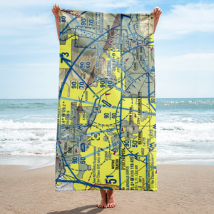 Scottsdale Airport (SDL) VFR Sectional Towel